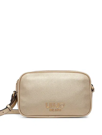 Liu •jo Logo Plaque Cross Body Bag In Pink