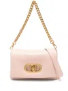 Liu •jo Lapuffy Shoulder Bag In Pink