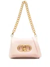 Liu •jo Logo-plaque Cross Body Bag In Pink