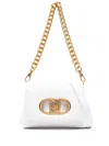 Liu •jo Liu Jo Optical White Bag With Logo And Chain Handle In White