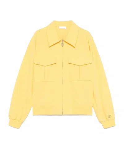 LIU •JO LOGO-PLAQUE JACKET