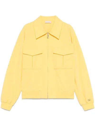 LIU •JO LOGO-PLAQUE JACKET