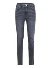 Liu •jo Liu Jo Bottom Up Skinny Jeans In Gray