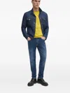 Liu •jo Logo-plaque Jeans In Blue