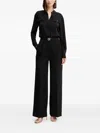 Liu •jo Logo-plaque Jumpsuit In Black