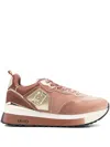 Liu •jo Logo-plaque Platform Trainers In Multi