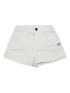 Liu •jo Logo-plaque Shorts In White