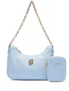 Liu •jo Schultertasche Mit Logo-schild In Blau
