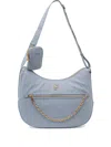 Liu •jo Logo-plaque Shoulder Bag In Blue