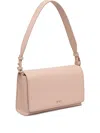 Liu •jo Logo-plaque Shoulder Bag In Pink