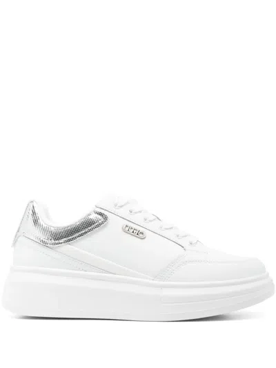 Liu •jo Logo-plaque Sneakers In White