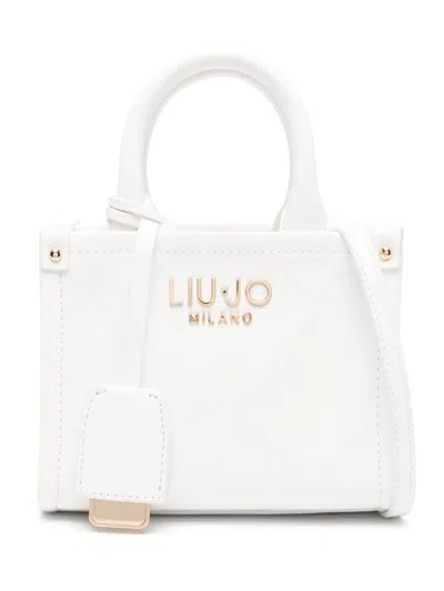 LIU •JO LOGO-PLAQUE TOTE BAG