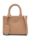 Liu •jo Logo-plaque Tote Bag In 褐色