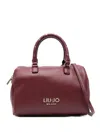 Liu •jo Logo-plaque Tote Bag In Brown