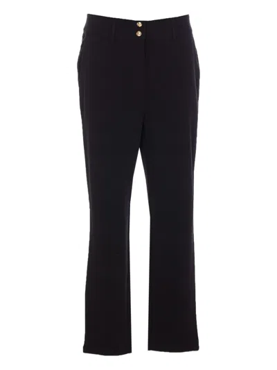 LIU •JO LOGO-PLAQUE TROUSERS