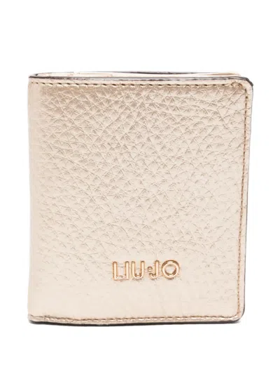 LIU •JO LOGO-PLAQUE WALLET