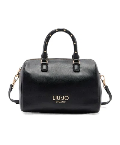 Liu •jo Liu Jo Logo Plaque Zip-up Tote Bag In Red