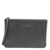 Liu •jo Clutch Liu Jo Woman Color Grey In Gray