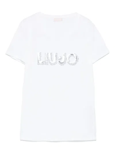 Liu •jo Logo-print T-shirt In White