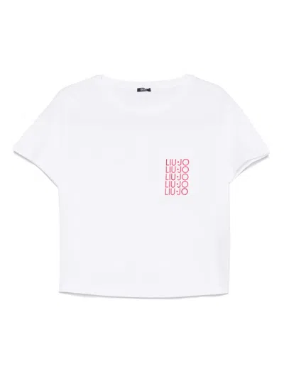 Liu •jo Logo-print T-shirt In White