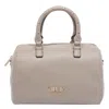 Liu •jo Logo Satchel In Sand