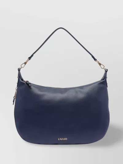 Liu •jo Logo Shoulder Bag Adjustable Strap In Blue