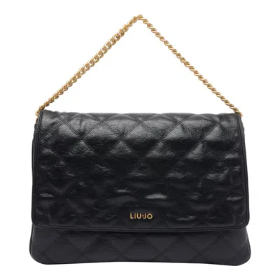 LIU •JO LOGO SHOULDER BAG