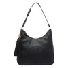 Liu •jo Versatile Shoulder Bag Tassel Detail In Black