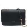 Liu •jo Logo Shoulder Bag In Black