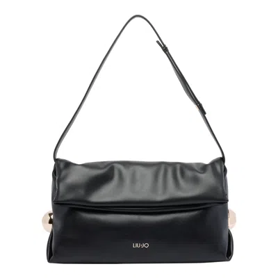 LIU •JO LOGO SHOULDER BAG