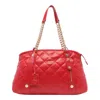 Liu •jo Liu Jo Quilted Cherry Red Bag In Red