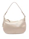 Liu •jo Logo Shoulder Bag In Neutral