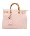 Liu •jo Liu Jo Shoulder Bag With Luxe Metallic Details In Nude