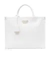 Liu •jo Logo Shoulder Bag In White