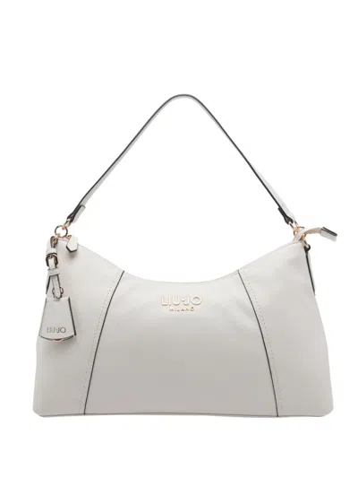 Liu •jo Logo Shoulder Bag In Orange
