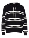 Liu •jo Knitted Sweatshirt In Black