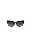 Liu •jo Black Bio Injected Women Sunglass In Black
