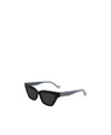 Liu •jo Logo Sunglasses In Black