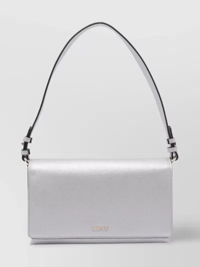 Liu •jo Logo Textured Shoulder Bag