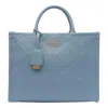 Liu •jo Logo-lettering Tote Bag In Blue
