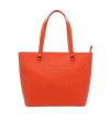 Liu •jo Logo-embossed Tote Bag In Red