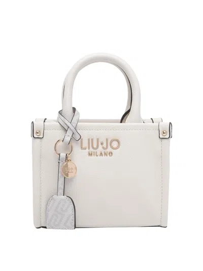 Liu •jo Logo Tote Bag In White