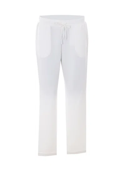 Liu •jo Logo Track Pants In White
