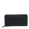 Liu •jo Textured Finish Purses And Cardholders Collection In Black