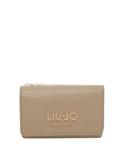 Liu •jo Logo Wallet In Green