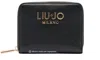 Liu •jo Liu Jo Logo Zip-around Wallet In Black