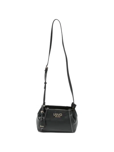 Liu •jo Logo-detail Cross Body Bag In Black