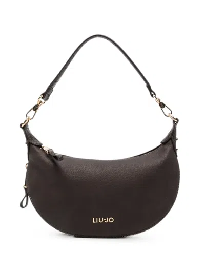 Liu •jo Logo-detail Tote Bag In Brown