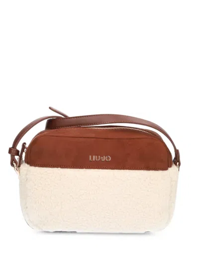 Liu •jo Logo-plaque Cross Body Bag In White