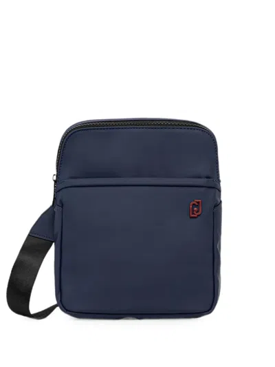 Liu •jo Logo-plaque Zip-fastening Belt Bag In Blue